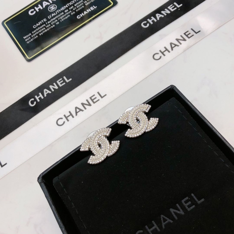 Ch*el earrings